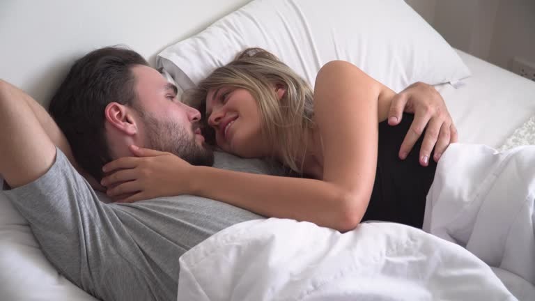 Couple enjoying a quiet moment together